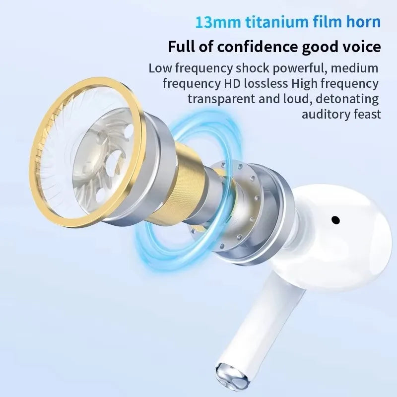 Air pro5 Earphones TWS Max Wireless Bluetooth In Ear Earbuds Sport Noise Cancelling Headset For iPhone Xiaomi Huawei Headphone