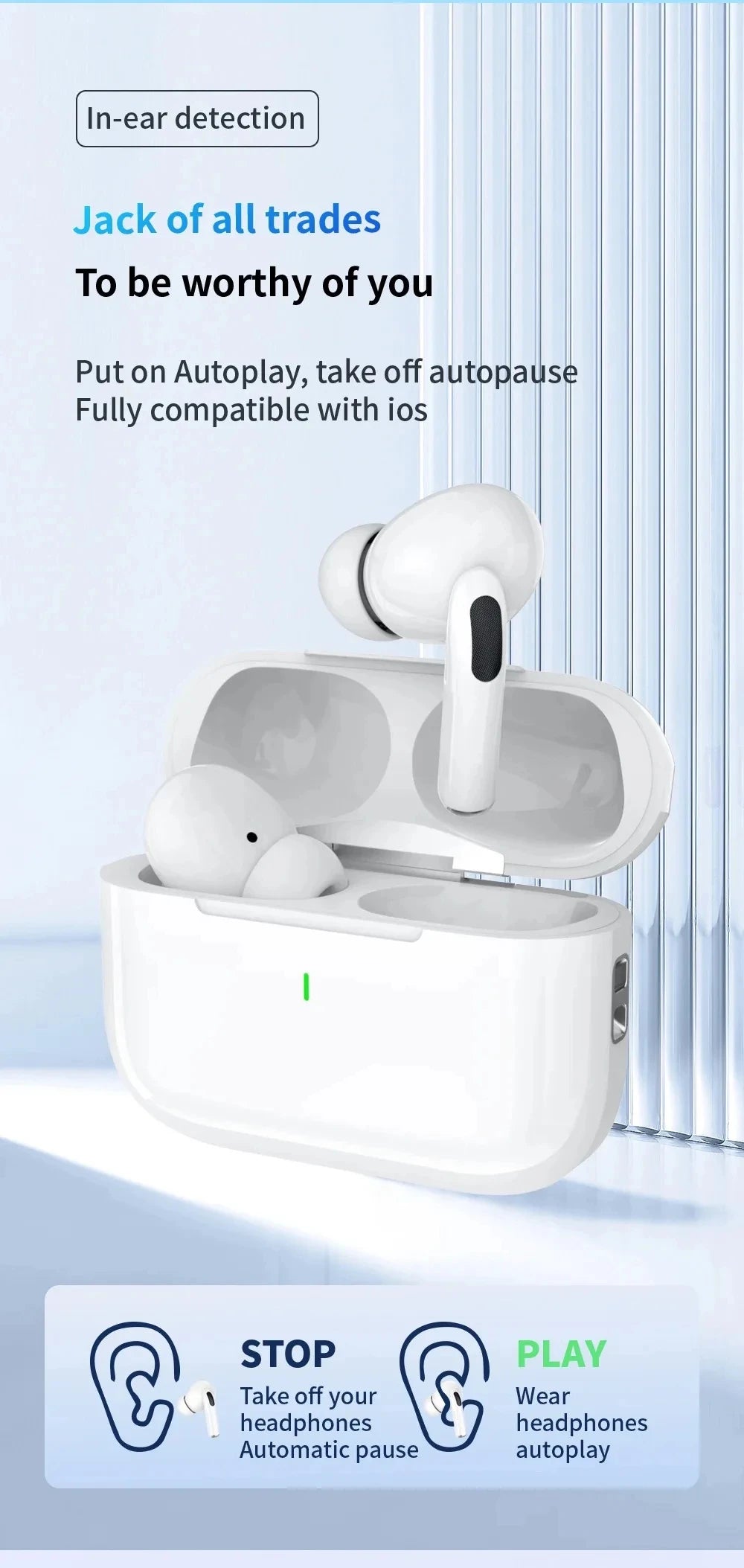 Air pro5 Earphones TWS Max Wireless Bluetooth In Ear Earbuds Sport Noise Cancelling Headset For iPhone Xiaomi Huawei Headphone