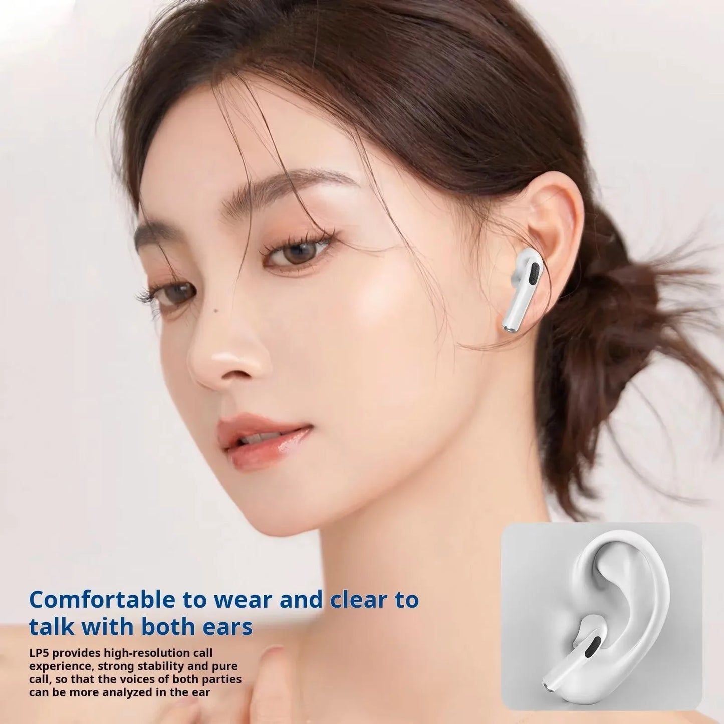 Air pro5 Earphones TWS Max Wireless Bluetooth In Ear Earbuds Sport Noise Cancelling Headset For iPhone Xiaomi Huawei Headphone